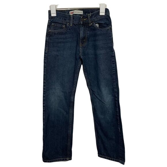 Levi’s 505 Regular Dark Wash Slim Fit Jeans - Picture 1 of 4